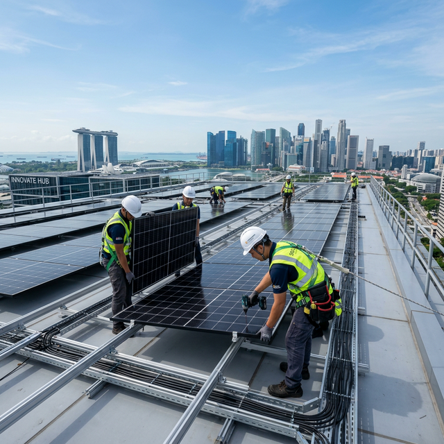 Solar panel installation and maintenance